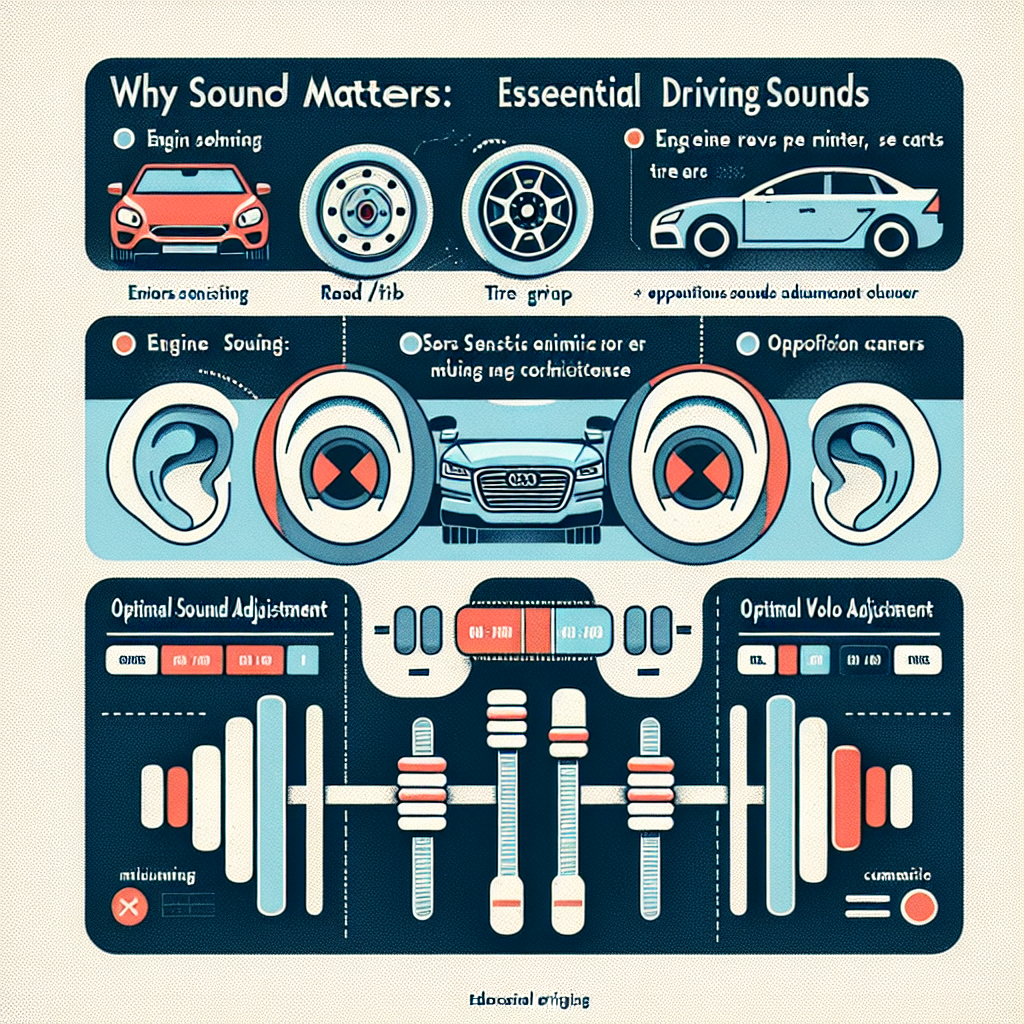 사운드 설정: 주행에 필요한 소리 구분하기 🔊🏎️ 사운드 설정: 주행에 필요한 소리 구분하기 🔊🏎️